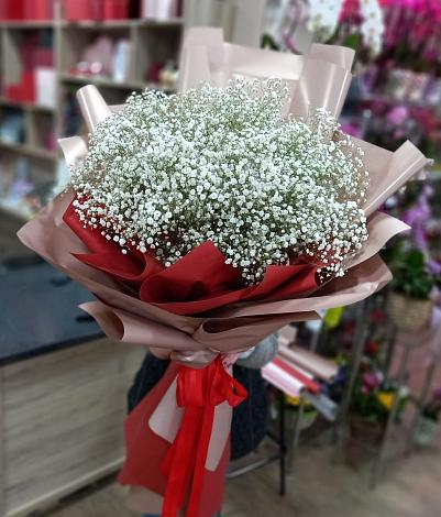 Букет цветов из: Гипсофила в Чехове