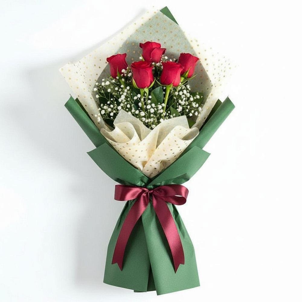 Букет рубиновое очарование в Чехове Букет цветов из: Розы в Чехове