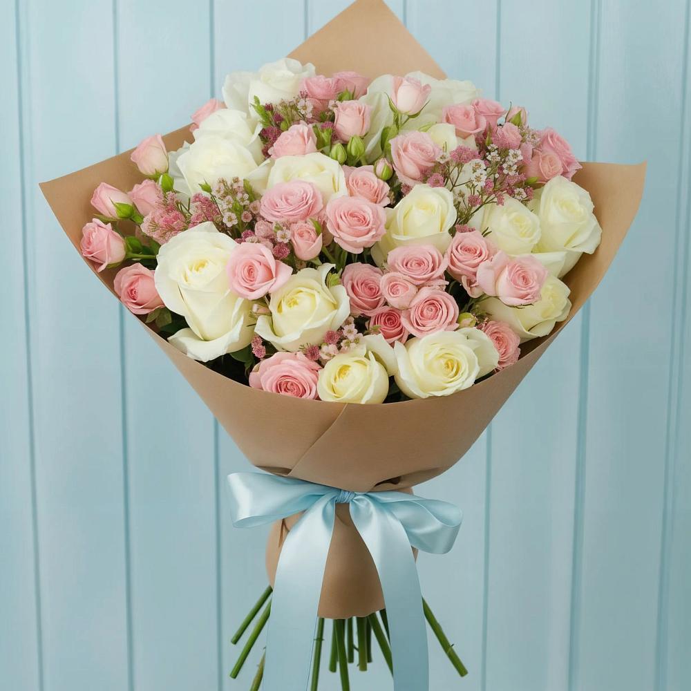 Букет цветов из: Розы в Чехове