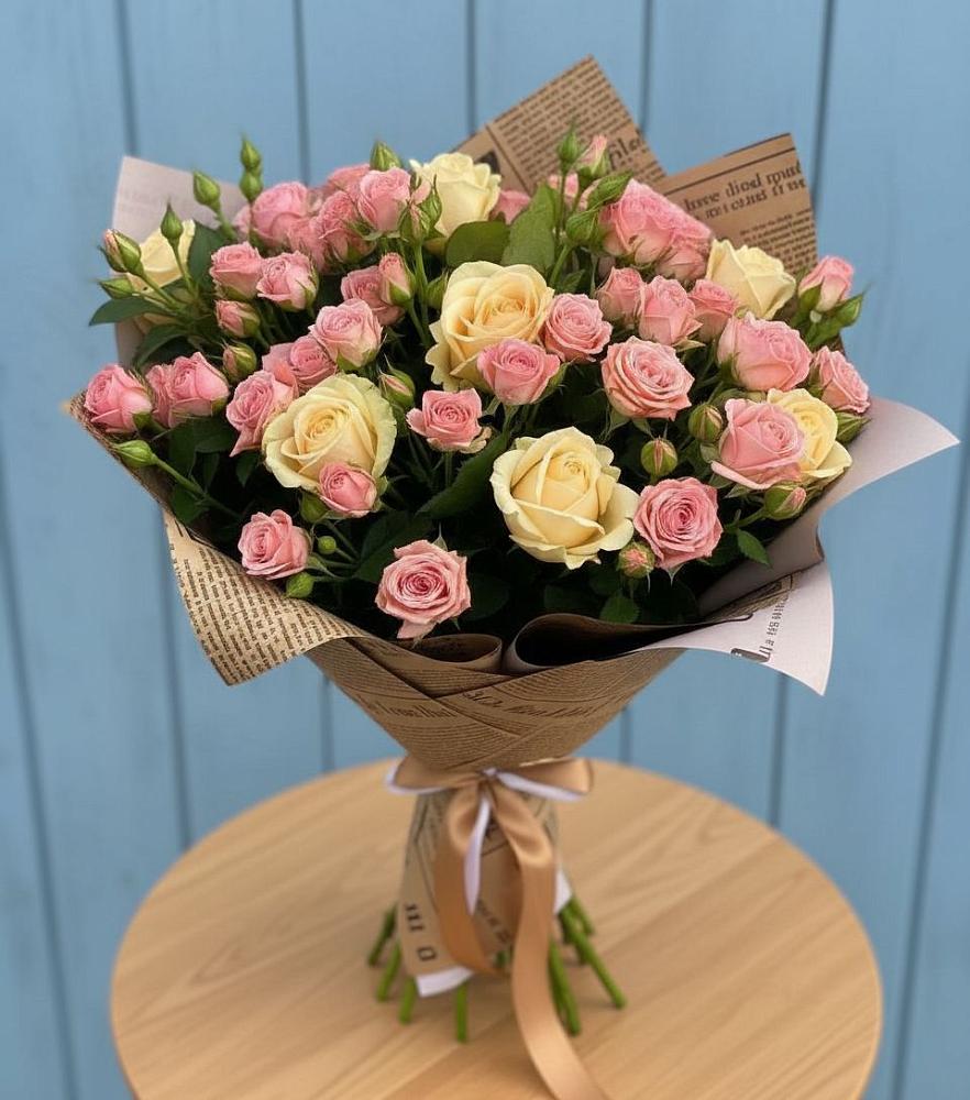 Букет варенье из роз в Чехове Букет цветов из: Розы в Чехове