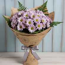 Букет соблазн в Чехове Букет цветов из:  Хризантемы в Чехове