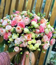 Букет розовый шик #REPLACE_PRED# Чехове Букет цветов из:  Розы #REPLACE_PRED# Чехове