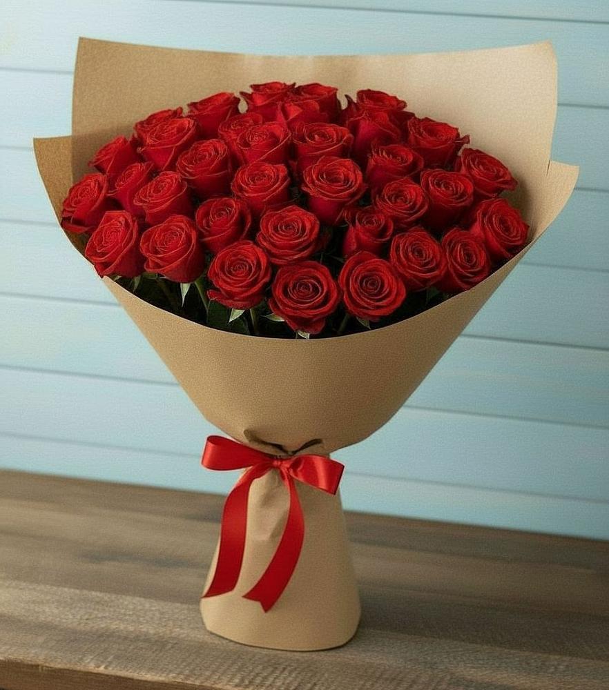 Букет Красные розы Милано в Чехове