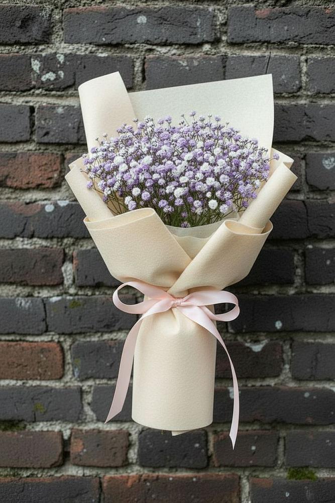 Букет Нежные чувства в Чехове Букет цветов из: Гипсофила в Чехове