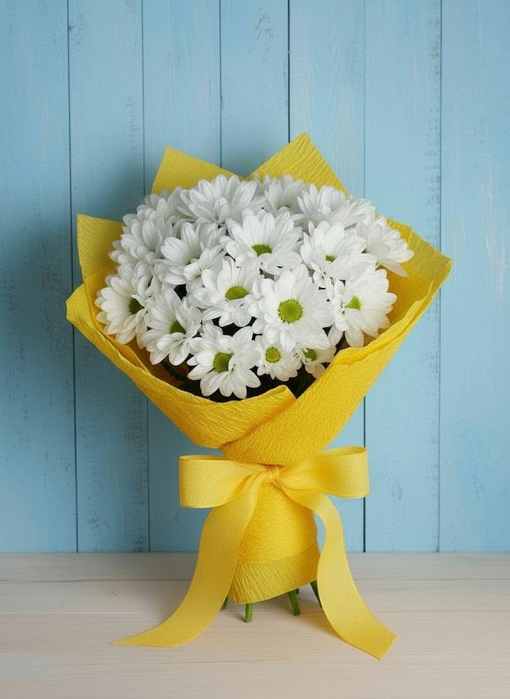 Букет цветов из: Хризантемы в Чехове