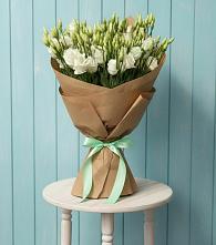 Букет Утренняя Свежесть в Чехове Букет цветов из:  Лизиантусы в Чехове