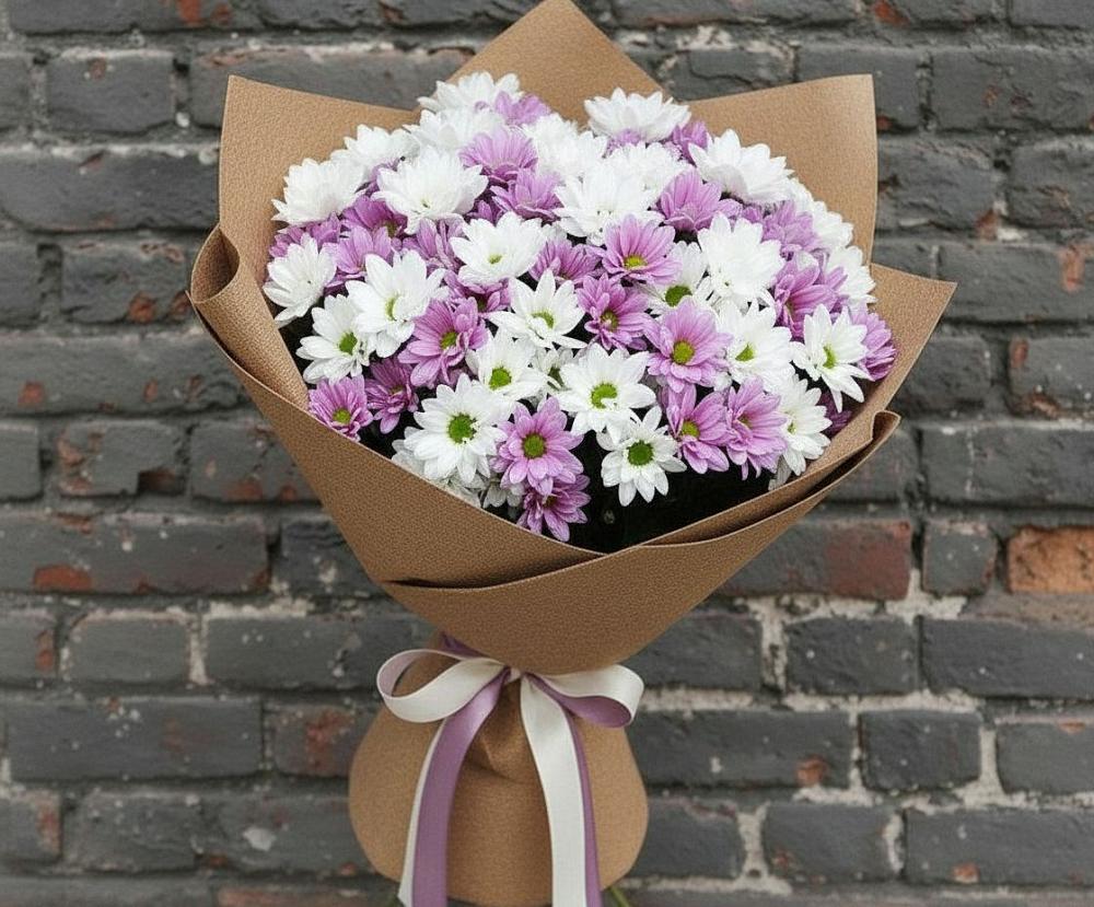 Букет грани совершенства в Чехове Букет цветов из: Хризантемы в Чехове