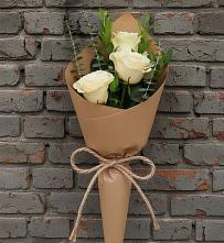 Букет из 3 роз в Чехове Букет цветов из:  Розы в Чехове