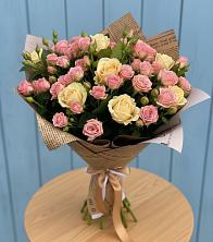 Букет цветов из:  Розы в Чехове