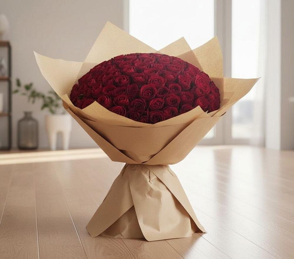101 Красная роза в Чехове Букет 101 Красная роза в Чехове