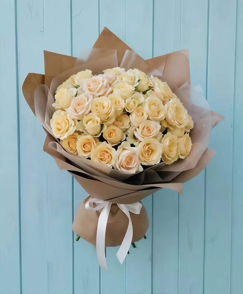 Букет Кремовое облако в Чехове Букет Кремовое облако в Чехове