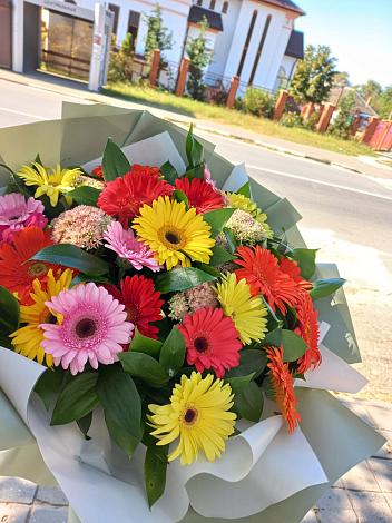 Букет цветов из: Герберы в Чехове