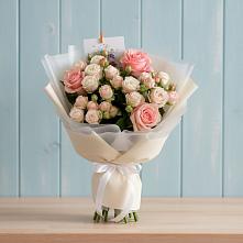Букет голос любви в Чехове Букет цветов из:  Розы в Чехове