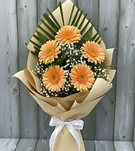 Букет цветов из:  Герберы в Чехове
